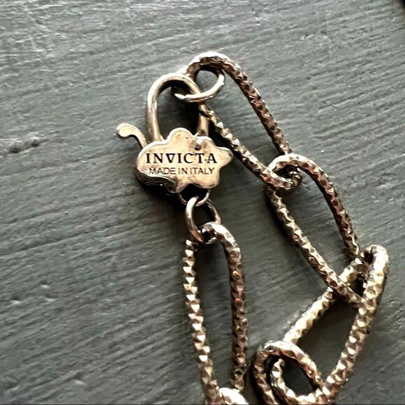 Invicta Chainlink Beaded Necklace - Picture 3 of 7